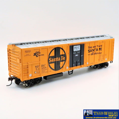 Npc-397 Used Goods Athearn Rtr 50’ Reefer Santa Fe Pack Of 5 Ho Scale Rolling Stock