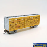 Npc-398 Used Goods Athearn Rtr 40’ Stock Car Union Pacific Pack Of 6 Ho Scale Rolling