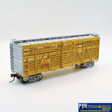 Npc-398 Used Goods Athearn Rtr 40’ Stock Car Union Pacific Pack Of 6 Ho Scale Rolling