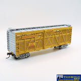 Npc-398 Used Goods Athearn Rtr 40’ Stock Car Union Pacific Pack Of 6 Ho Scale Rolling