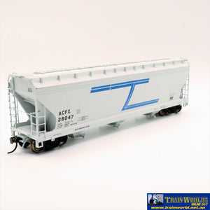 Npc-430 Used Goods Intermountain Acf 3 Bay Hopper Tenneco #28047 Ho Scale Rolling Stock