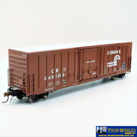 Npc-451 Used Goods Genesis 50’ Boxcar Conrail #365104 Ho Scale Rolling Stock