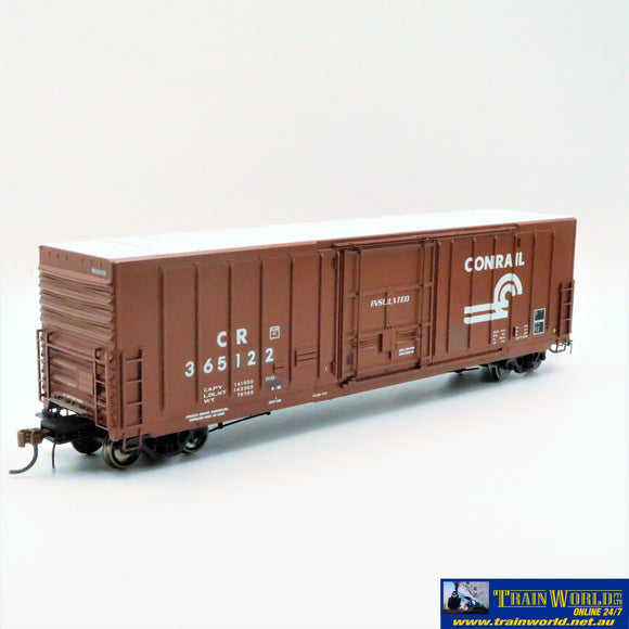 Npc-456 Used Goods Genesis 50’ Boxcar Conrail #365122 Ho Scale Rolling Stock