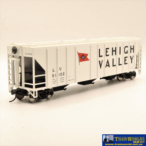 Npc-498 Used Goods Walthers Mainline Ps Cd Covered Hopper #51102 Lehigh Valley Ho Scale Rolling