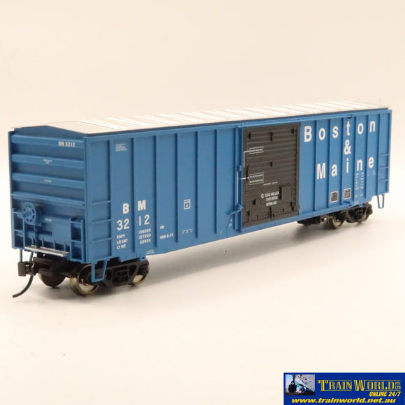 Npc-506 Used Goods Walthers Mainline 50’ Boxcar #3295 Boston & Maine Ho Scale Rolling Stock