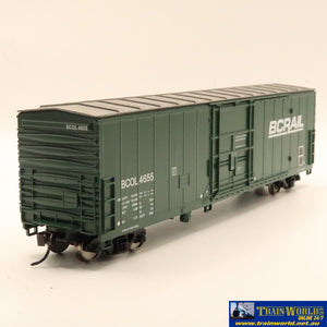 Npc-512 Used Goods Walthers Mainline 50’ Boxcar #4655 Bc Rail Ho Scale Rolling Stock