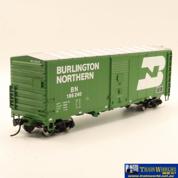 Npc-530 Used Goods Walthers Mainline 40’ Boxcar #186240 Bn Ho Scale Rolling Stock