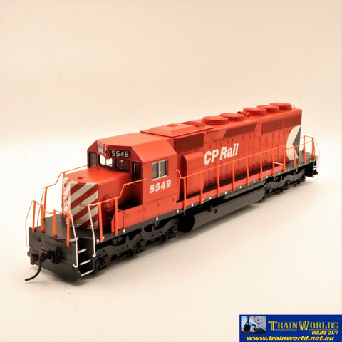 Npc-584 Used Goods Athearn Rtr Sd40 Cp Rail #5549 Dcc Ready Ho Scale Locomotive