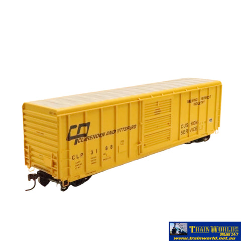 Npc-619 Used Goods Athearn Rtr 50’ Boxcar Claredon & Pittsford #3188 Ho Scale Rolling Stock