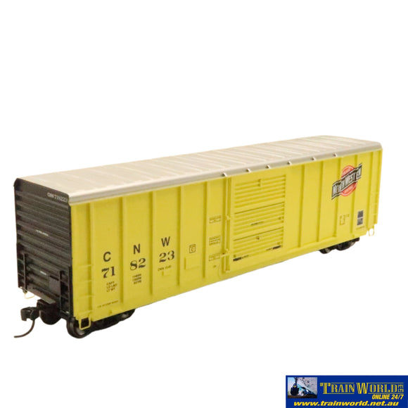 Npc-623 Used Goods Athearn Rtr 50’ Boxcar Chicago & North Western #718223 Ho Scale Rolling Stock