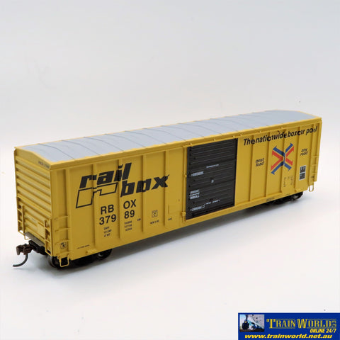 Npc-638 Used Goods Athearn Rtr 50’ Boxcar Railbox #37999 Ho Scale Rolling Stock