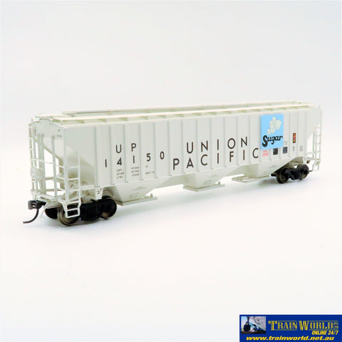 Npc-653 Used Goods Intermountain 4750 3 Bay Hopper Union Pacific #14150 Ho Scale Rolling Stock