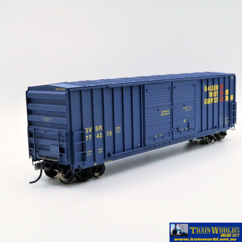 Npc-659 Used Goods Intermountain 50’ Boxcar Golden West #774215 Ho Scale Rolling Stock