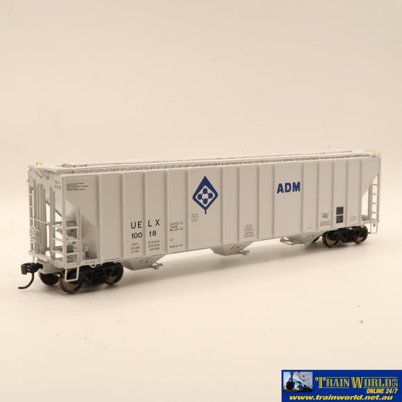 Npc-692 Used Goods Walthers Proto 58’ Evans 4780 3 Bay Covered Hopper Adm #10018 Ho Scale Rolling