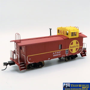 Npc-698 Used Goods Centralia Car Shops Ce-7 Caboose Atsf #999641 Ho Scale Rolling Stock