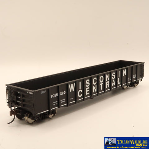 Npc-705 Used Goods Walthers 53’ Thrall Gondola Wisconsin Central #55220 Ho Scale Rolling Stock