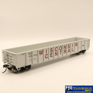 Npc-706 Used Goods Walthers 53’ Thrall Gondola Wisconsin Central #55182 Ho Scale Rolling Stock