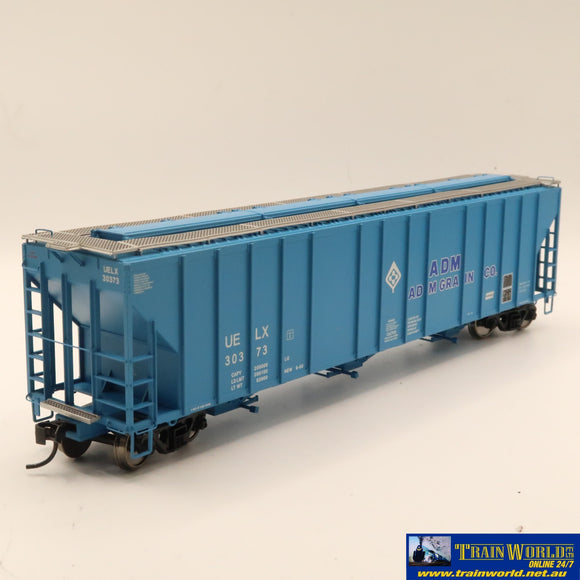 Npc-713 Used Goods Walthers Evans 4780 3 Bay Covered Hopper Adm #30373 Ho Scale Rolling Stock