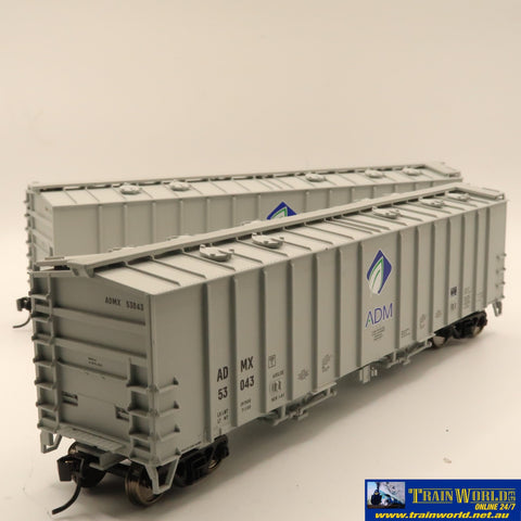 Npc-714 Used Goods Walthers 50’ Airslide Hopper Adm 2 Pack Ho Scale Rolling Stock