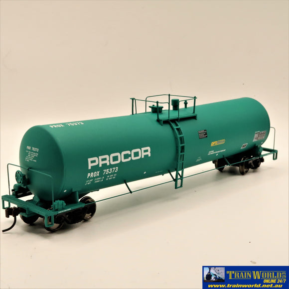 Npc-732 Used Goods Walthers 23000 Gallon Tank Car Procor #75373 Ho Scale Rolling Stock