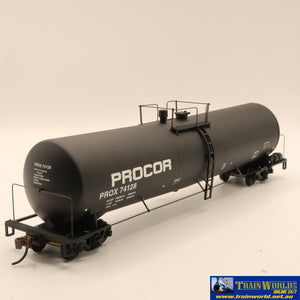 Npc-736 Used Goods Walthers 23000 Gallon Tank Car Procor #74128 Ho Scale Rolling Stock