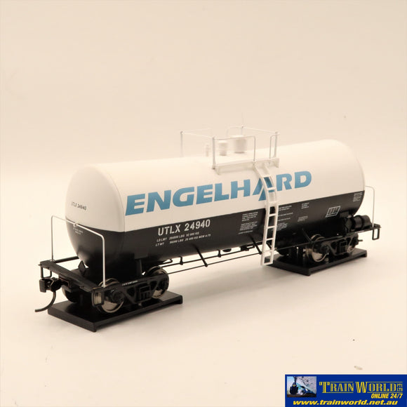 Npc-737 Used Goods Walthers 16000 Gallon Tank Car Englehard #24940 Ho Scale Rolling Stock