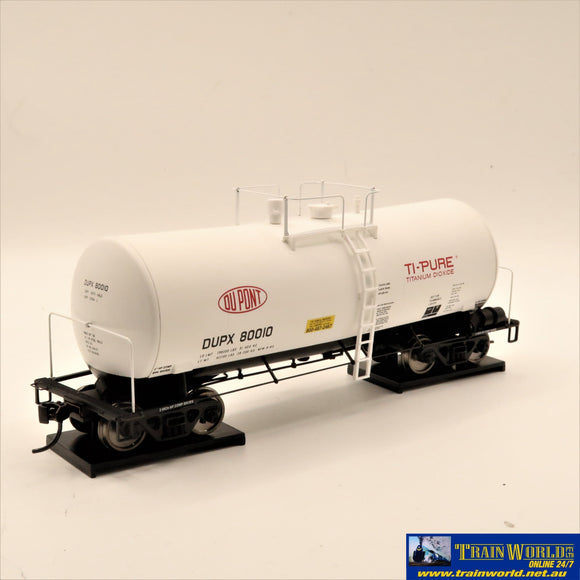 Npc-739 Used Goods Walthers 16000 Gallon Tank Car Dupont #80010 Ho Scale Rolling Stock