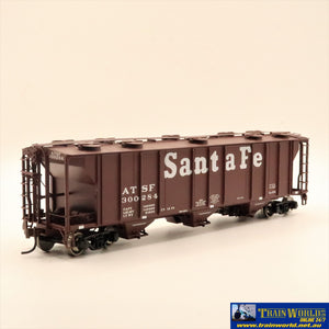 Npc-773 Used Goods Athearn Rtr Ps2 Covered Hopper Santa Fe #300284 Ho Scale Rolling Stock