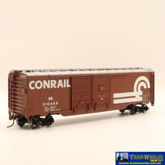 Npc-786 Used Goods Athearn Rtr 50’ Boxcar Conrail #210663 Ho Scale Rolling Stock