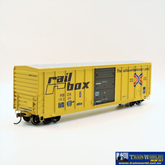 Npc-800 Used Goods Athearn Rtr 50’ Boxcar Rail Box #16239 Ho Scale Rolling Stock