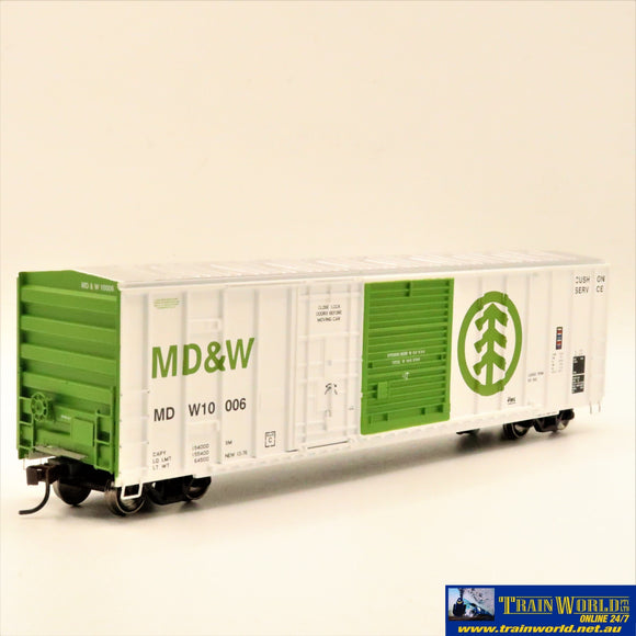 Npc-804 Used Goods Athearn Rtr 50’ Boxcar Md&W #W1006 Ho Scale Rolling Stock