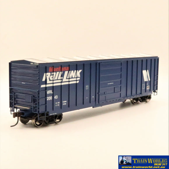 Npc-807 Used Goods Athearn Rtr 50’ Boxcar Montana Rail Link #20043 Ho Scale Rolling Stock