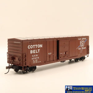 Npc-813 Used Goods Athearn Rtr 50’ Boxcar Cotton Belt #47975 Ho Scale Rolling Stock