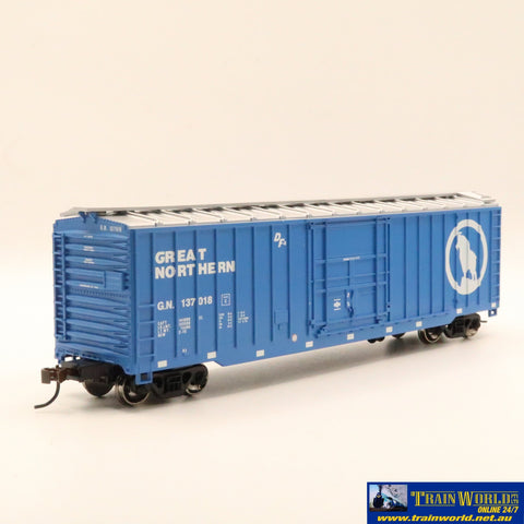 Npc-824 Used Goods Athearn Rtr 50’ Boxcar Great Northern #137018 Ho Scale Rolling Stock