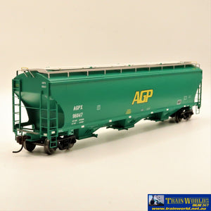 Npc-844 Used Goods Athearn Rtr Trinity Covered Hopper Ag Processing #96047 Ho Scale Rolling Stock