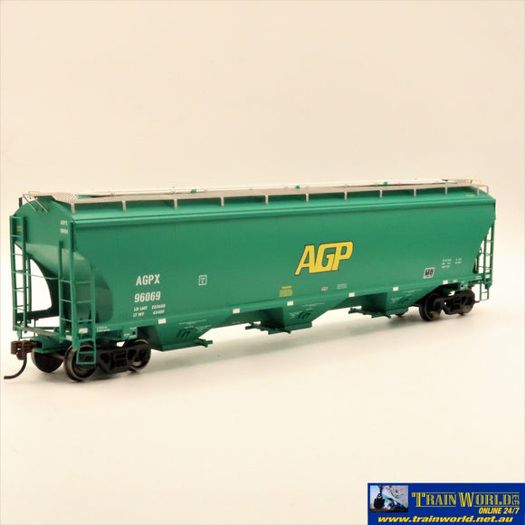 Npc-845 Used Goods Athearn Rtr Trinity Covered Hopper Ag Processing #96069 Ho Scale Rolling Stock