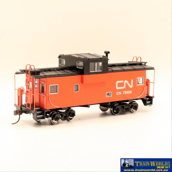 Npc-857 Used Goods Athearn Rtr Wide Vision Caboose Cn #79909 Ho Scale Rolling Stock