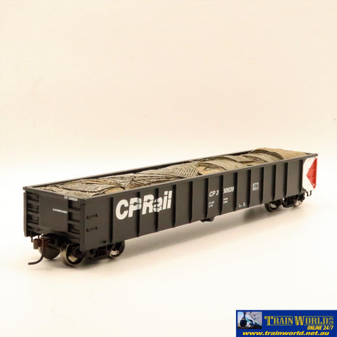 Npc-861 Used Goods Athearn Rtr 52’ Mill Gondola W/Load Cp Rail #30939 Ho Scale Rolling Stock