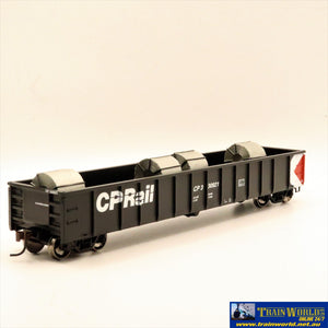 Npc-862 Used Goods Athearn Rtr 52’ Mill Gondola W/Load Cp Rail #30621 Ho Scale Rolling Stock