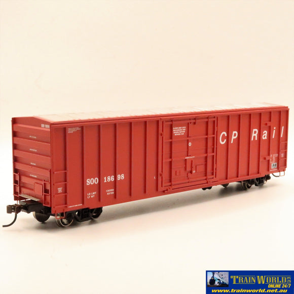 Npc-884 Used Goods Athearn Rtr 50’ Boxcar Cp Rail #18698 Ho Scale Rolling Stock