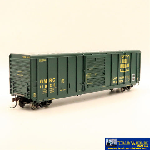 Npc-911 Used Goods Athearn Rtr 50’ Boxcar Green Mountain Railroad #11028 Ho Scale Rolling Stock