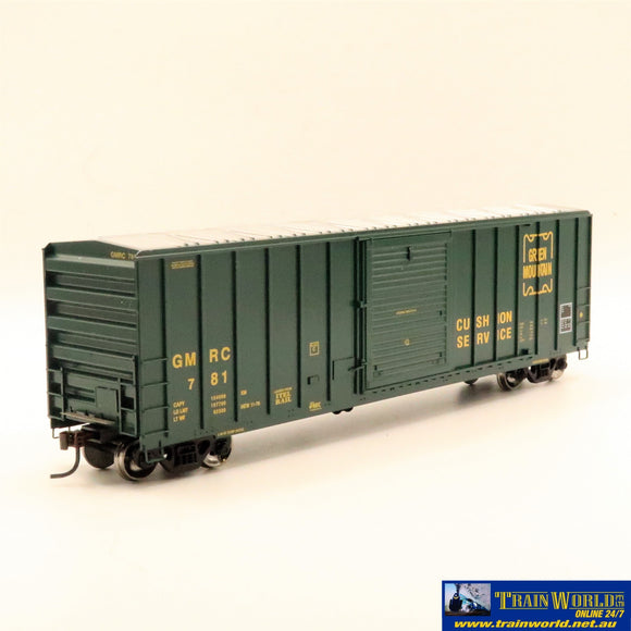 Npc-913 Used Goods Athearn Rtr 50’ Boxcar Green Mountain Railroad #781 Ho Scale Rolling Stock