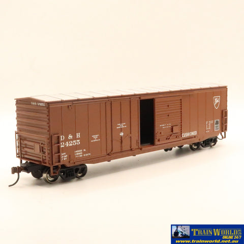 Npc-914 Used Goods Athearn Rtr 50’ Boxcar D&H #24255 Ho Scale Rolling Stock