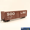 Npc-915 Used Goods Athearn Rtr 50’ Boxcar Soo Line #17956 Ho Scale Rolling Stock