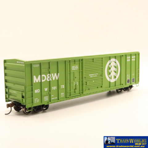 Npc-917 Used Goods Athearn Rtr 50’ Boxcar Md&W #10173 Ho Scale Rolling Stock