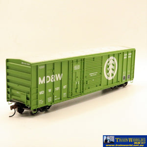 Npc-918 Used Goods Athearn Rtr 50’ Boxcar Md&W #10187 Ho Scale Rolling Stock