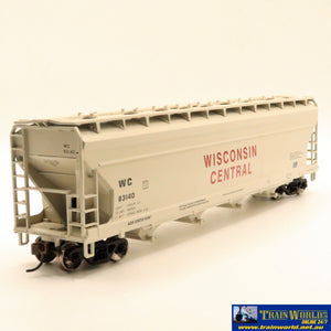 Npc-930 Used Goods Athearn Rtr Acf Centerflow Hopper Wisconsin Central #83140 Ho Scale Rolling Stock