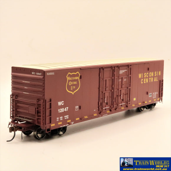 Npc-945 Used Goods Athearn Genesis 50’ Boxcar Wisconsin Central #12047 Ho Scale Rolling Stock