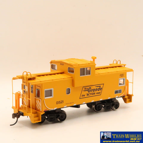 Npc-958 Used Goods Athearn Rtr Wide Vision Caboose Rio Grande #01521 Ho Scale Rolling Stock