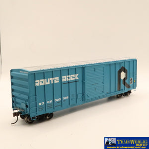 Npc-972 Used Goods Athearn Rtr 50’ Boxcar Rock Island #300349 Ho Scale Rolling Stock